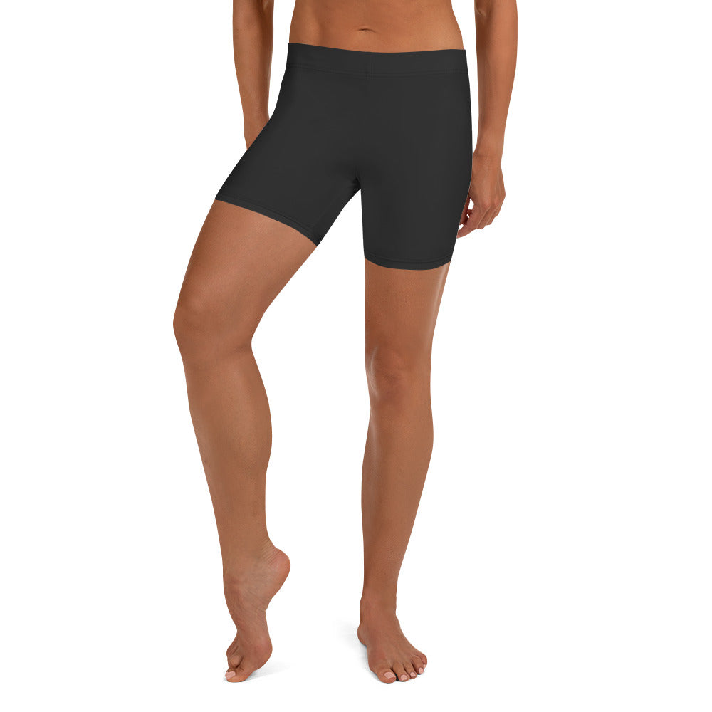 All-Over Print Mid-Rise Bike Shorts
